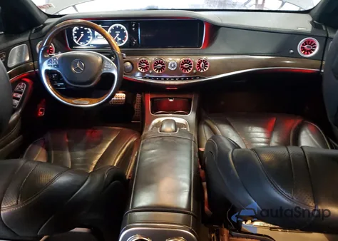 2014 Mercedes-Benz S 550 z USA, uszkodzony, nr VIN WDDUG8CB3EA009548